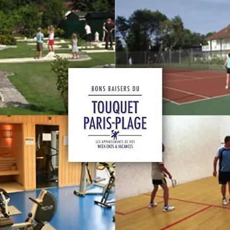 Apartament Grand Jardin Attenant Tennis, Mini Golf, Sauna, Petanque Cucq